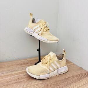 Adidas NMD R1 yellow running shoes womens size 6